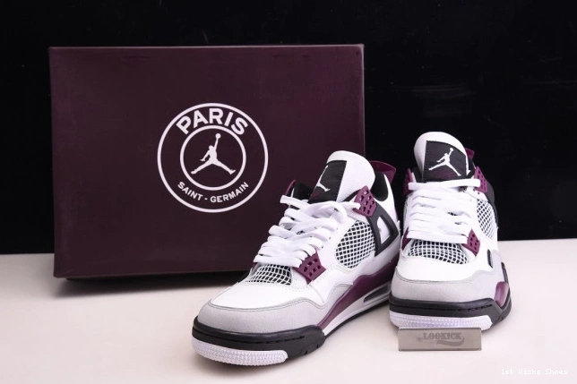 1st Kicks Shoes 4 PSG JORDAN RETRO AIR CZ5624-100 SAINT-GERMAIN PARIS 0804